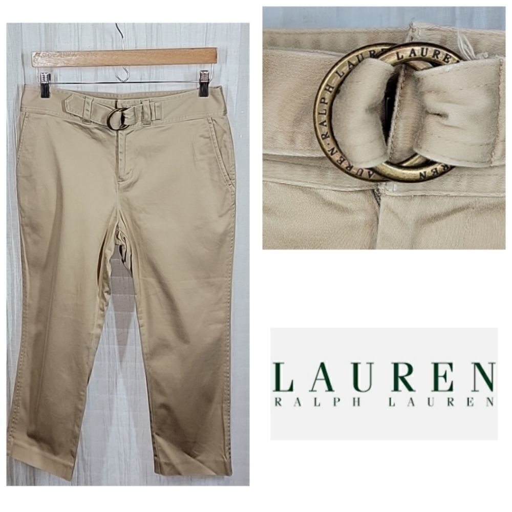 Lauren Ralph Lauren Highwaisted Chino Pants